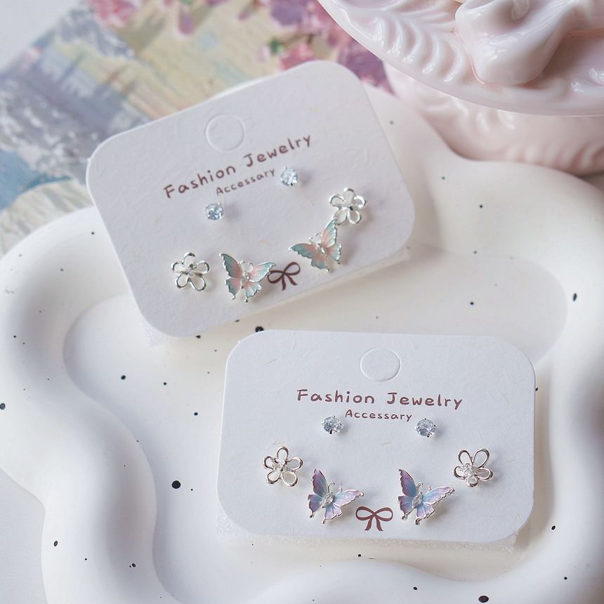 Earring Butterfly Stud FashionChic