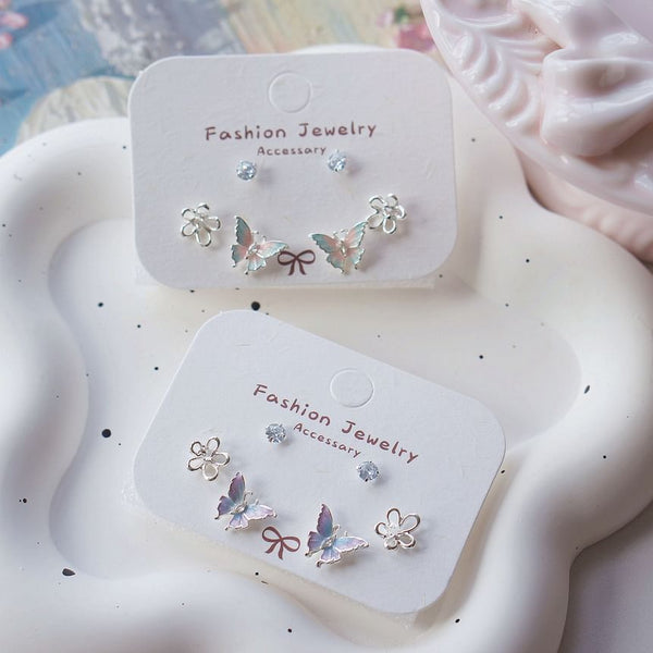 Earring Butterfly Stud FashionChic