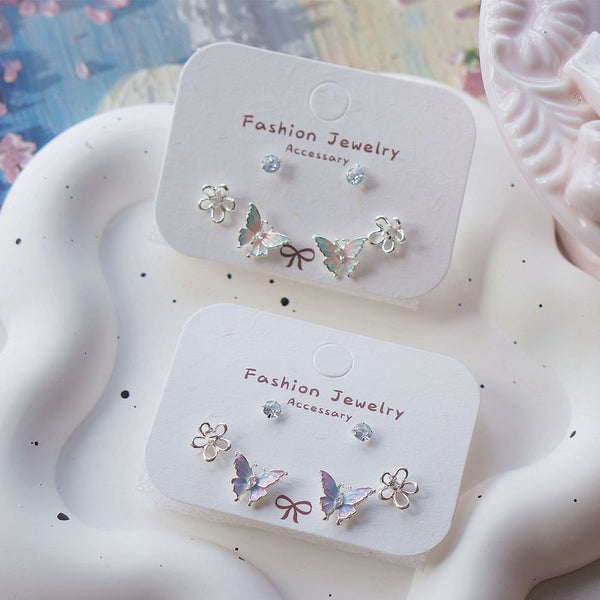 Earring Butterfly Stud FashionChic
