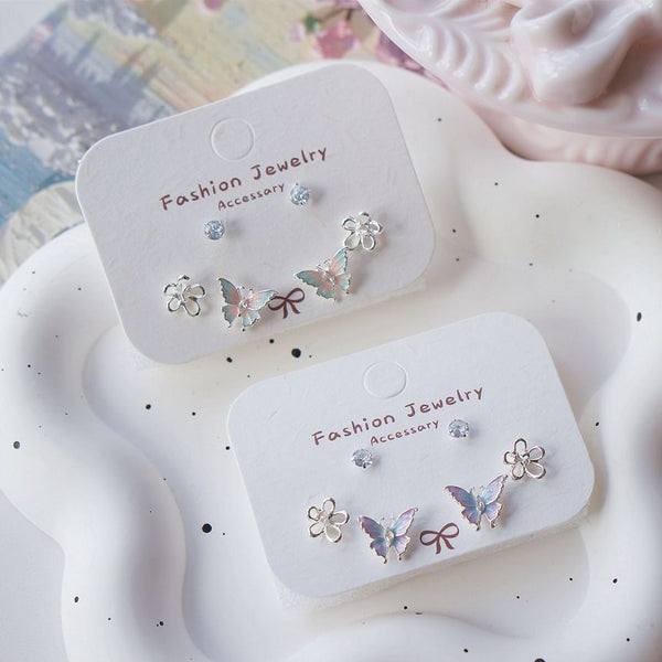 Earring Butterfly Stud FashionChic