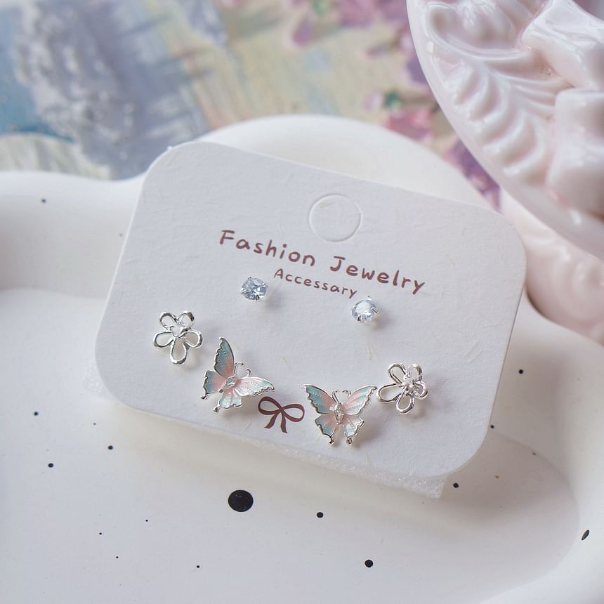 Earring Butterfly Stud FashionChic