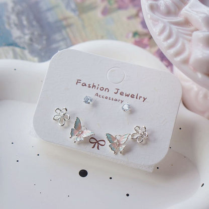 Earring Butterfly Stud FashionChic