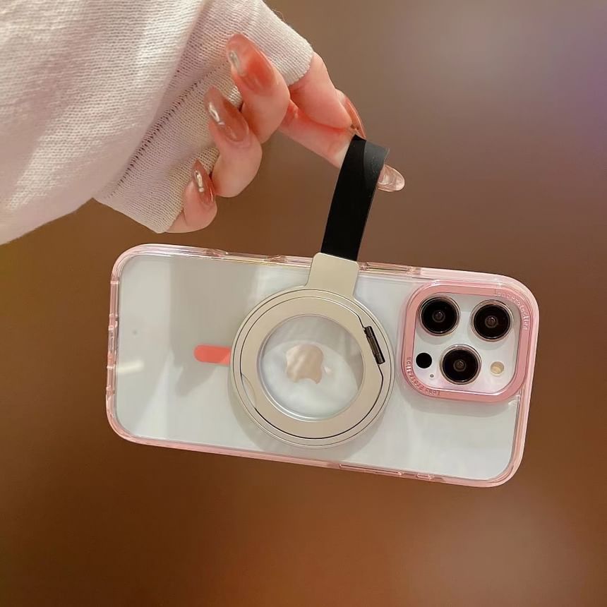 with Strap Stand MagSafe) (Compatible Finger Magnetic FashionChic