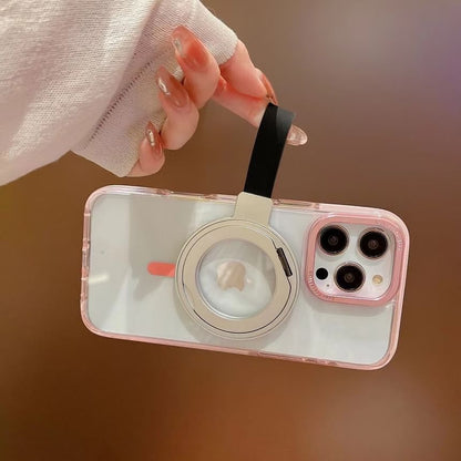 with Strap Stand MagSafe) (Compatible Finger Magnetic FashionChic
