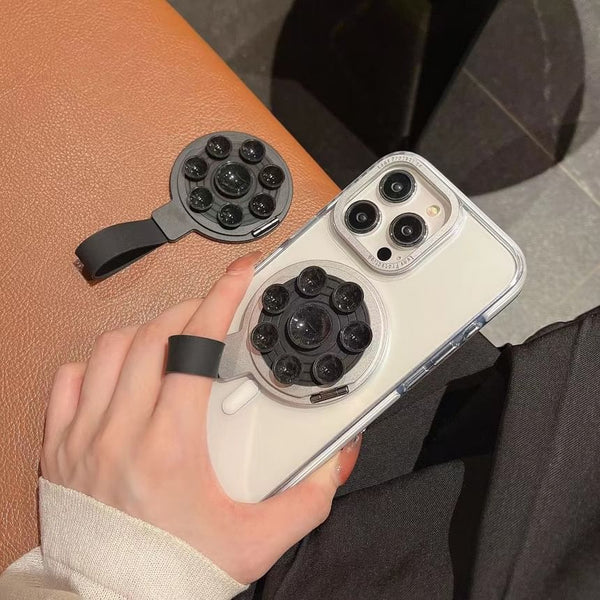 MagSafe) Suction Magnetic (Compatible Strap Stand Finger with FashionChic