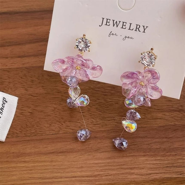 Floral Dangle Earring FashionChic
