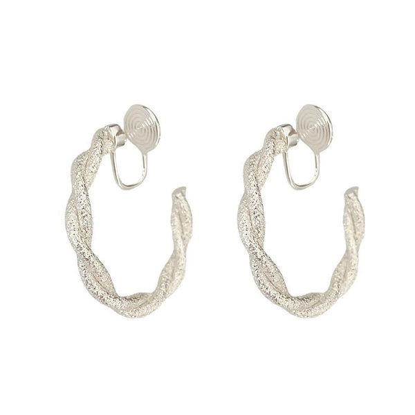 Earring Twisted Huggie FashionChic