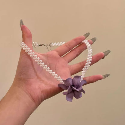 Choker Beaded Floral FashionChic