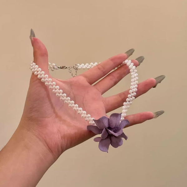 Choker Beaded Floral FashionChic