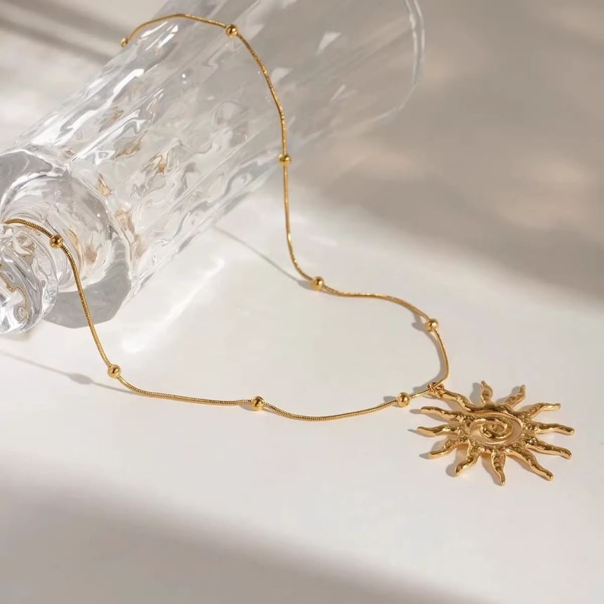 Sun Necklace FashionChic