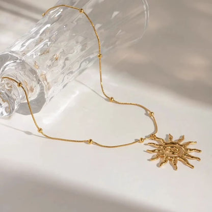 Sun Necklace FashionChic