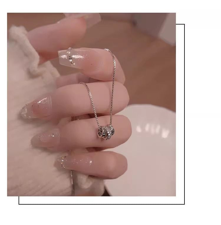 Hoop CZ Necklace FashionChic