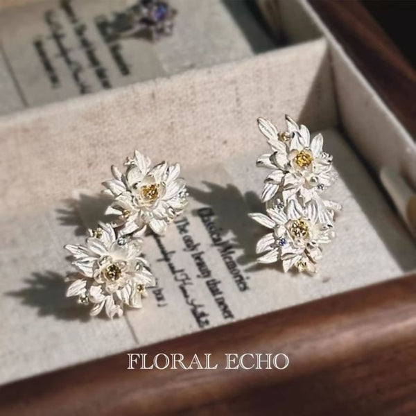 Floral Earring Stud FashionChic