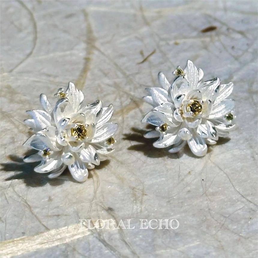 Floral Earring Stud FashionChic