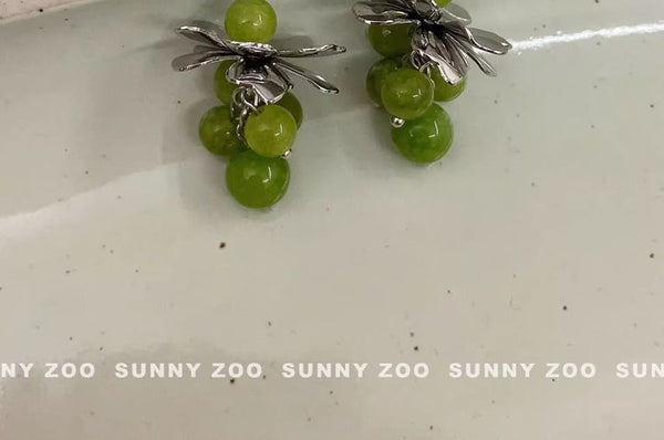 Grape Earring Dangle FashionChic