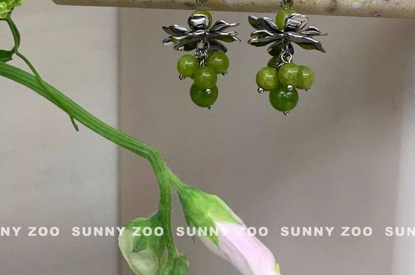 Grape Earring Dangle FashionChic