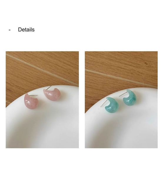 Leverback Water Glazed Drop Earring FashionChic