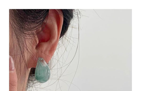 Leverback Water Glazed Drop Earring FashionChic