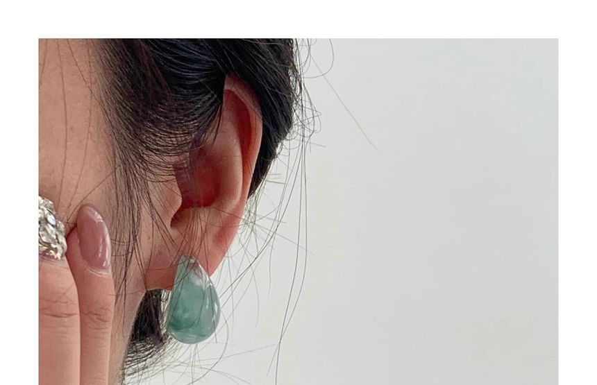Leverback Water Glazed Drop Earring FashionChic