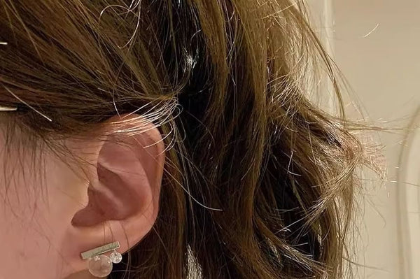 Rod CZ Earring Stud FashionChic