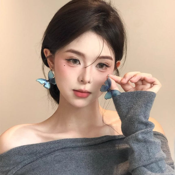 Earring Dangle Butterfly FashionChic