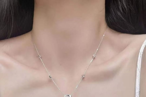 Twisted CZ Necklace FashionChic