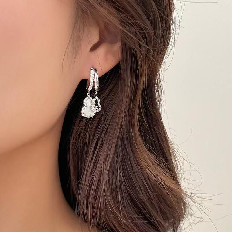 Calabash Hoop Earring CZ FashionChic