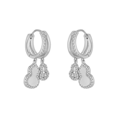 Calabash Hoop Earring CZ FashionChic