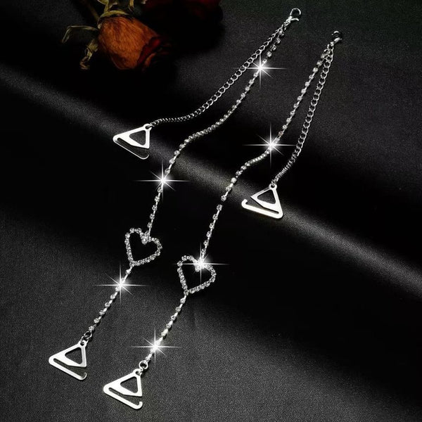Strap Bra Heart CZ FashionChic
