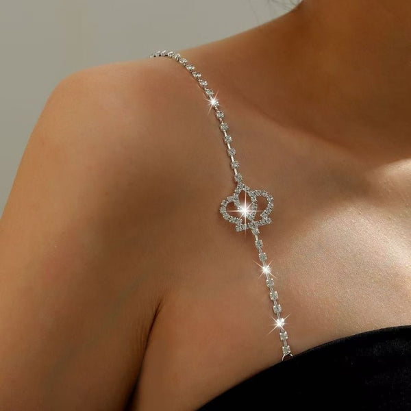 Strap Bra Heart CZ FashionChic
