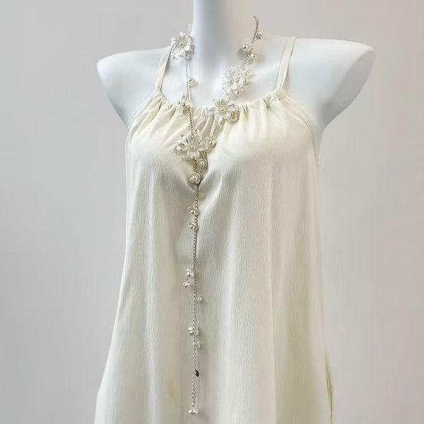 Necklace Layered Floral FashionChic