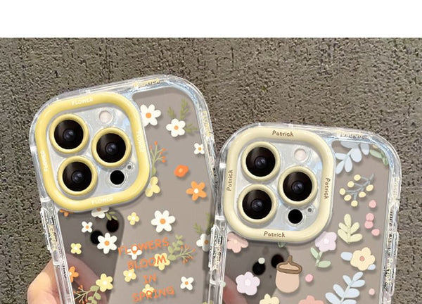 Phone Floral Case Mirrored FashionChic