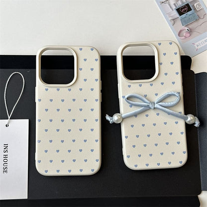Adhesive Set Bow Phone Heart Case / Decoration FashionChic