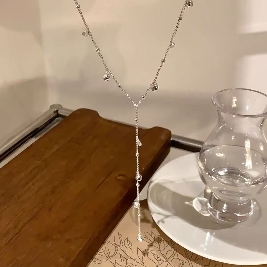 Station Necklace Lariat Bead Chain FashionChic