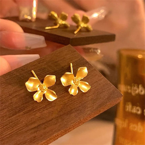 Stud Flower Ear FashionChic