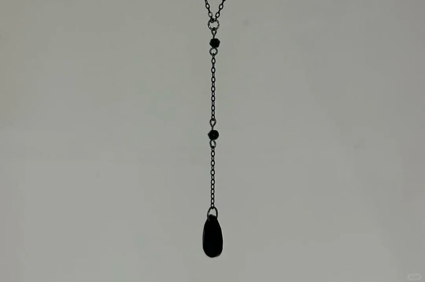 Necklace Chain Station Faux Crystal FashionChic
