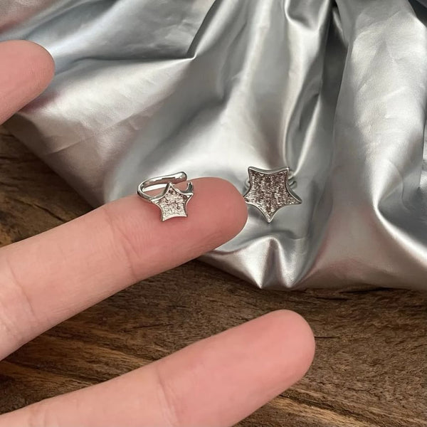 Asymmetrical Cuff Ear Star FashionChic