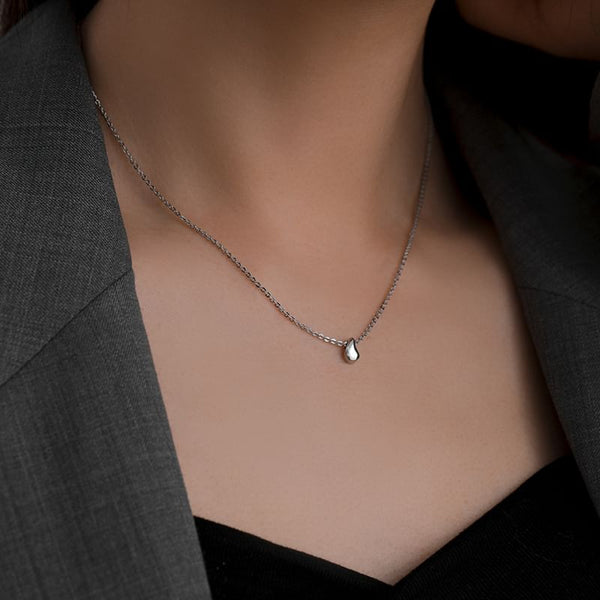 Teardrop Pendant Necklace FashionChic