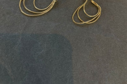 Hoop Layered 925 Silver Sterling Earring FashionChic