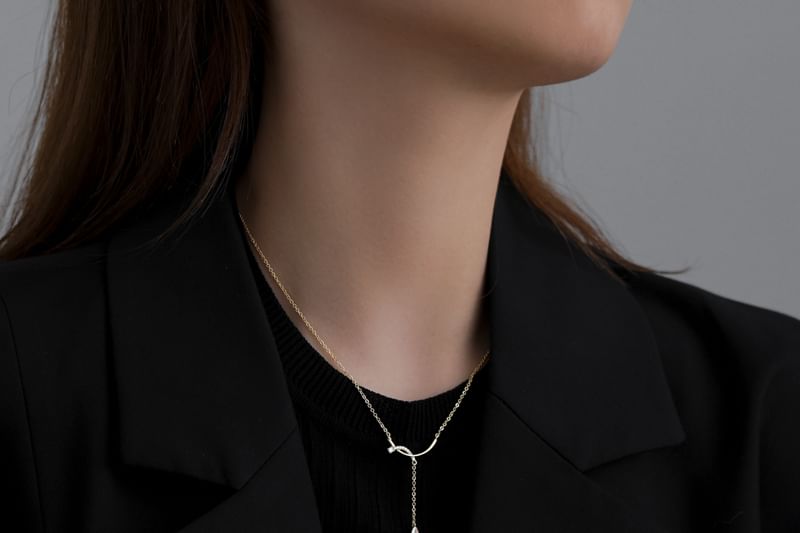 Rhinestone Necklace Pendant FashionChic