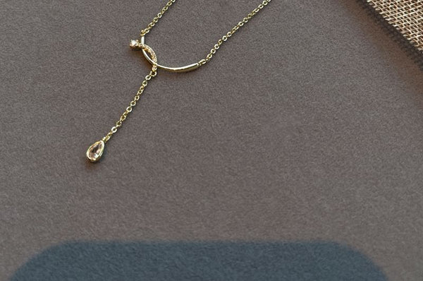 Rhinestone Necklace Pendant FashionChic