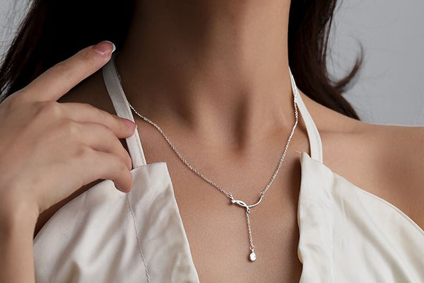 Rhinestone Necklace Pendant FashionChic