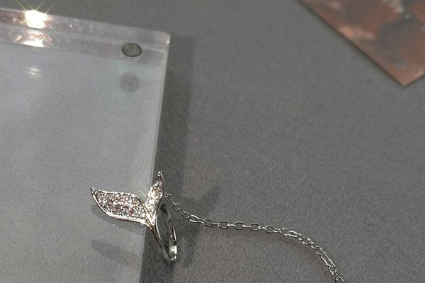 Silver Cuff Fish Chain Sterling Ear 925 Tail FashionChic