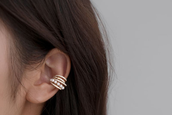 Pearl Faux Ear Cuff FashionChic