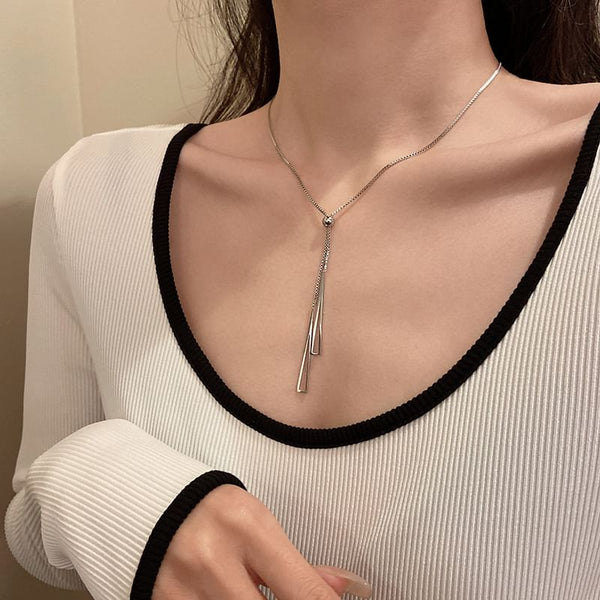 Pendant Triangle Necklace FashionChic
