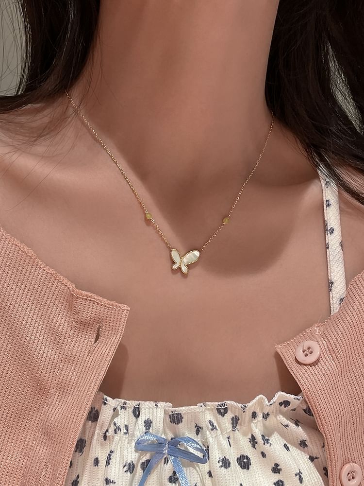 Pendant Butterfly Necklace FashionChic