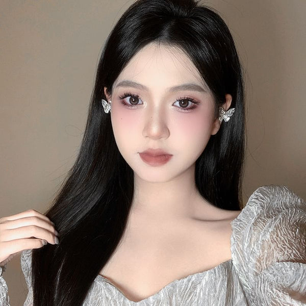 Ear Rhinestone Cuff Butterfly FashionChic