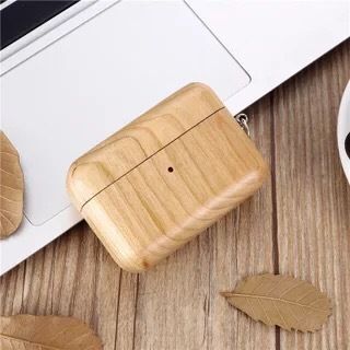 Skin AirPods / Case Pro Wooden Earphone FashionChic