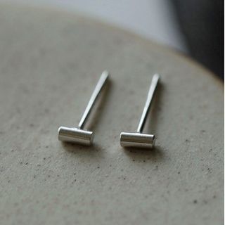 Silver Stud Sterling Earring FashionChic