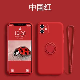 Ring Stand Phone Plain Case FashionChic